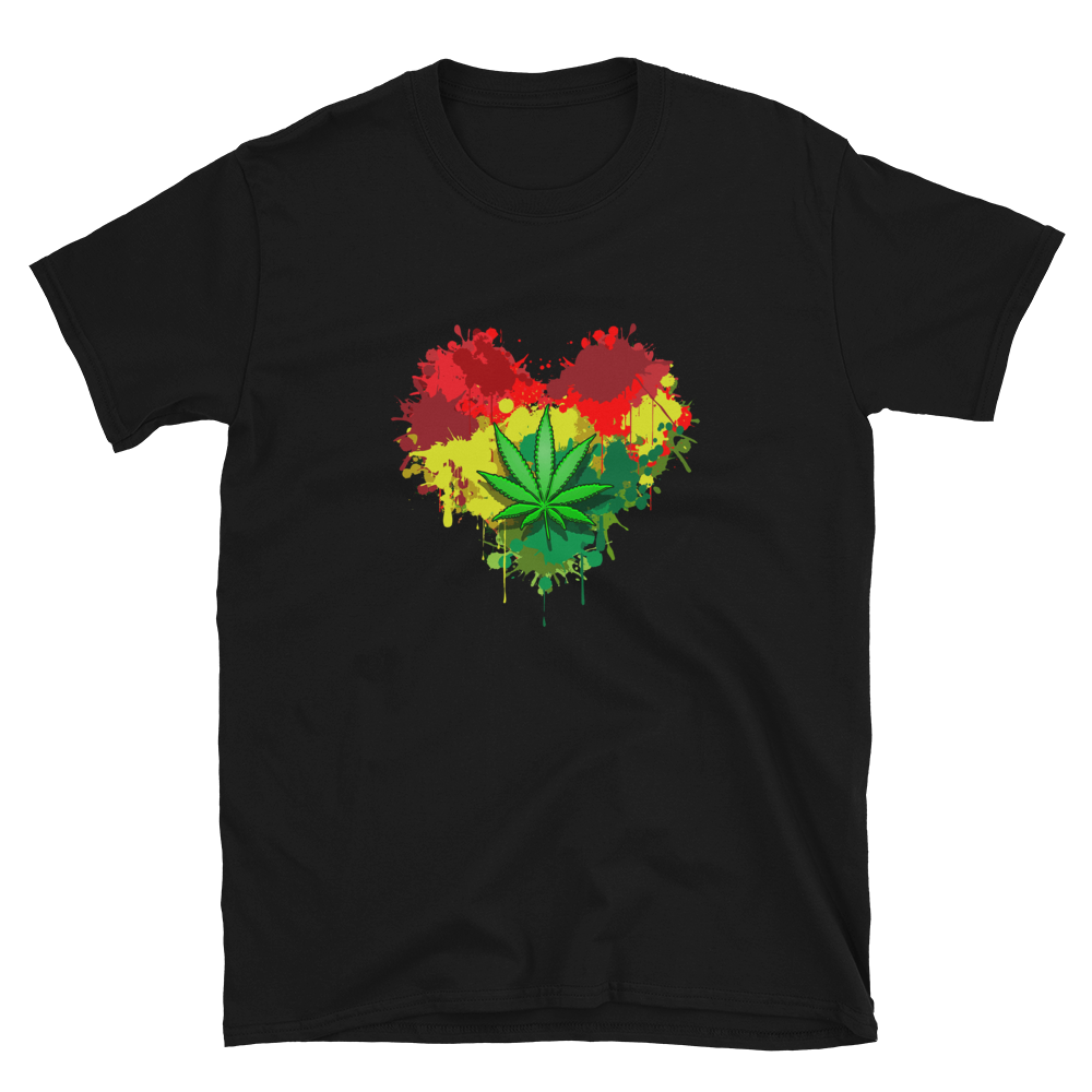 RASTAFARI HEART T-Shirt