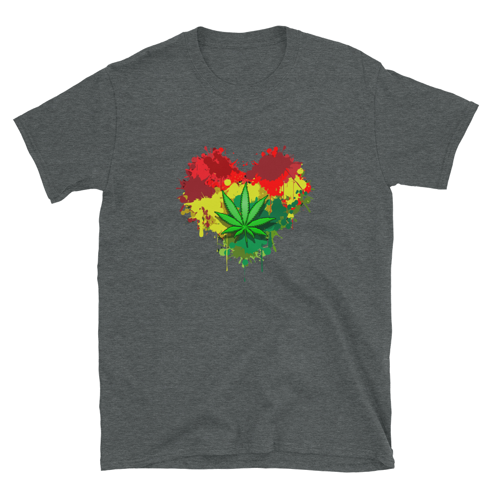 RASTAFARI HEART T-Shirt