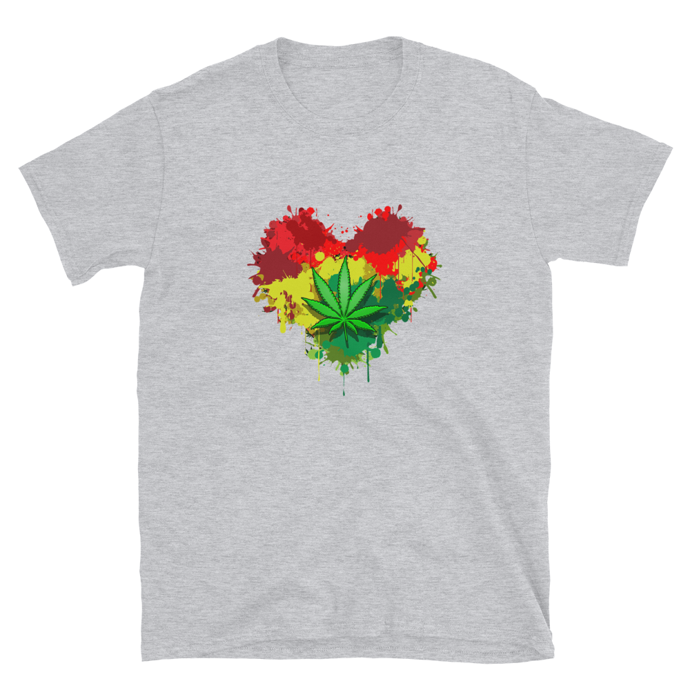 RASTAFARI HEART T-Shirt