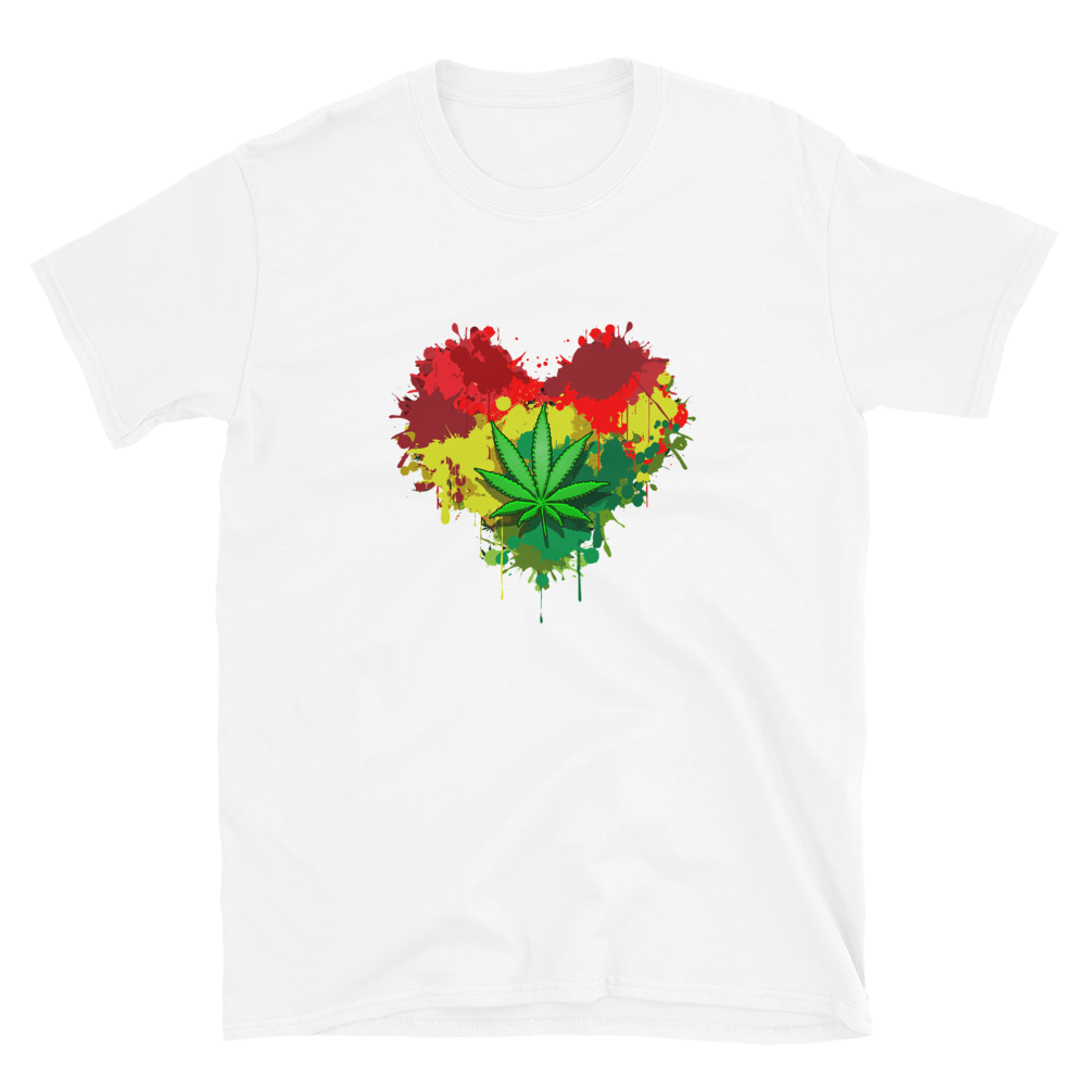 RASTAFARI HEART T-Shirt