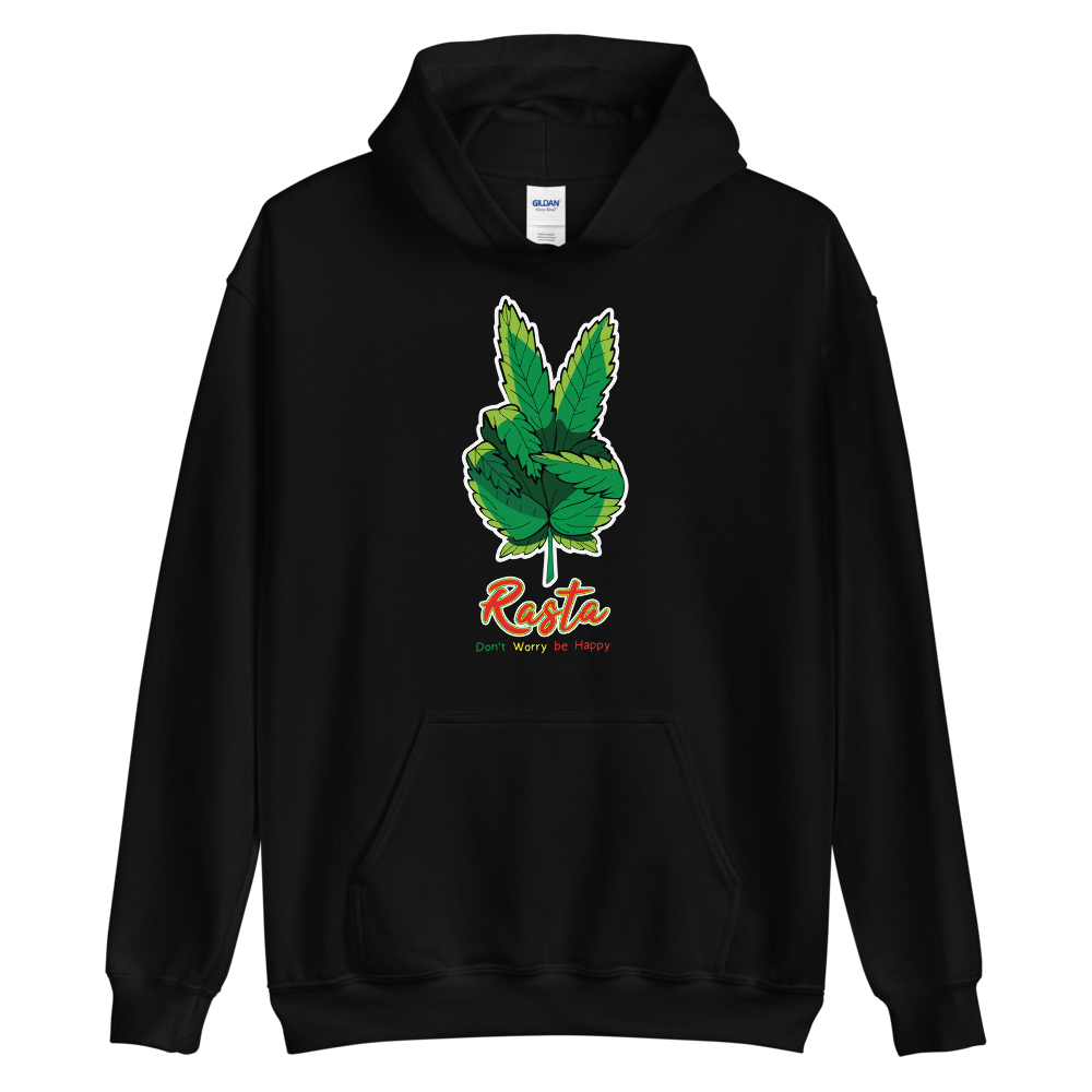 RASTA DONT WORRY BE HAPPY Hoodie