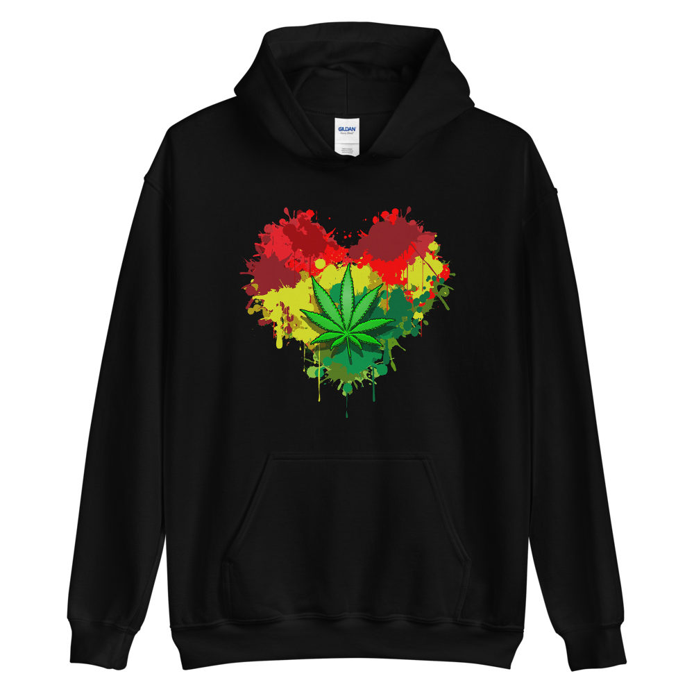 RASTAFARI HEART Hoodie