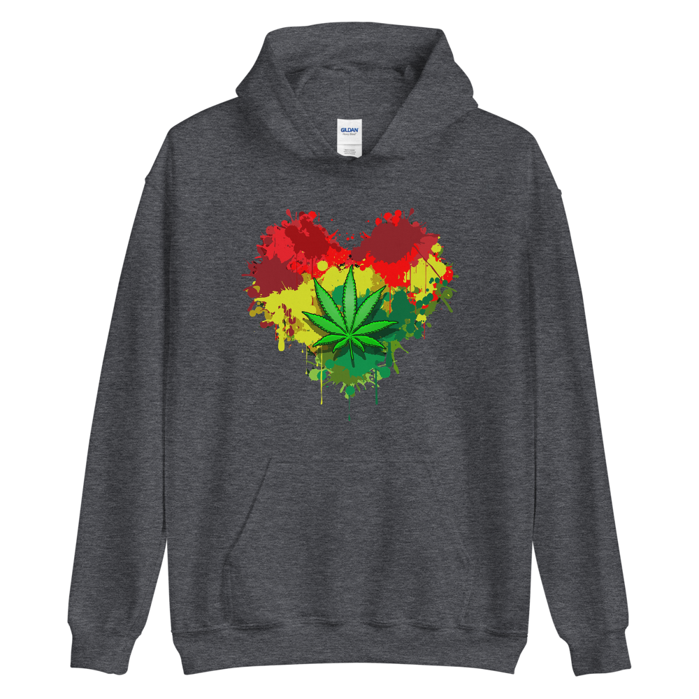 RASTAFARI HEART Hoodie