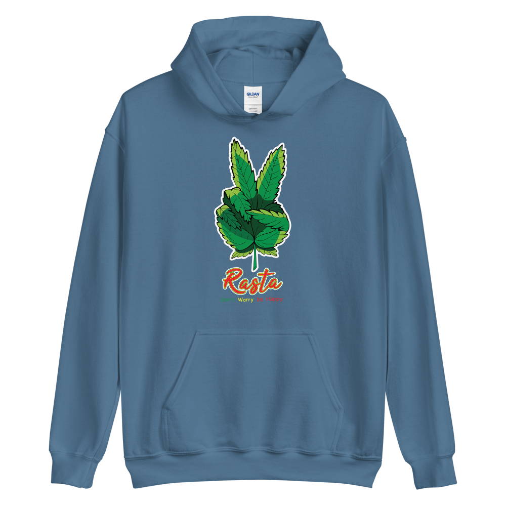 RASTA DONT WORRY BE HAPPY Hoodie