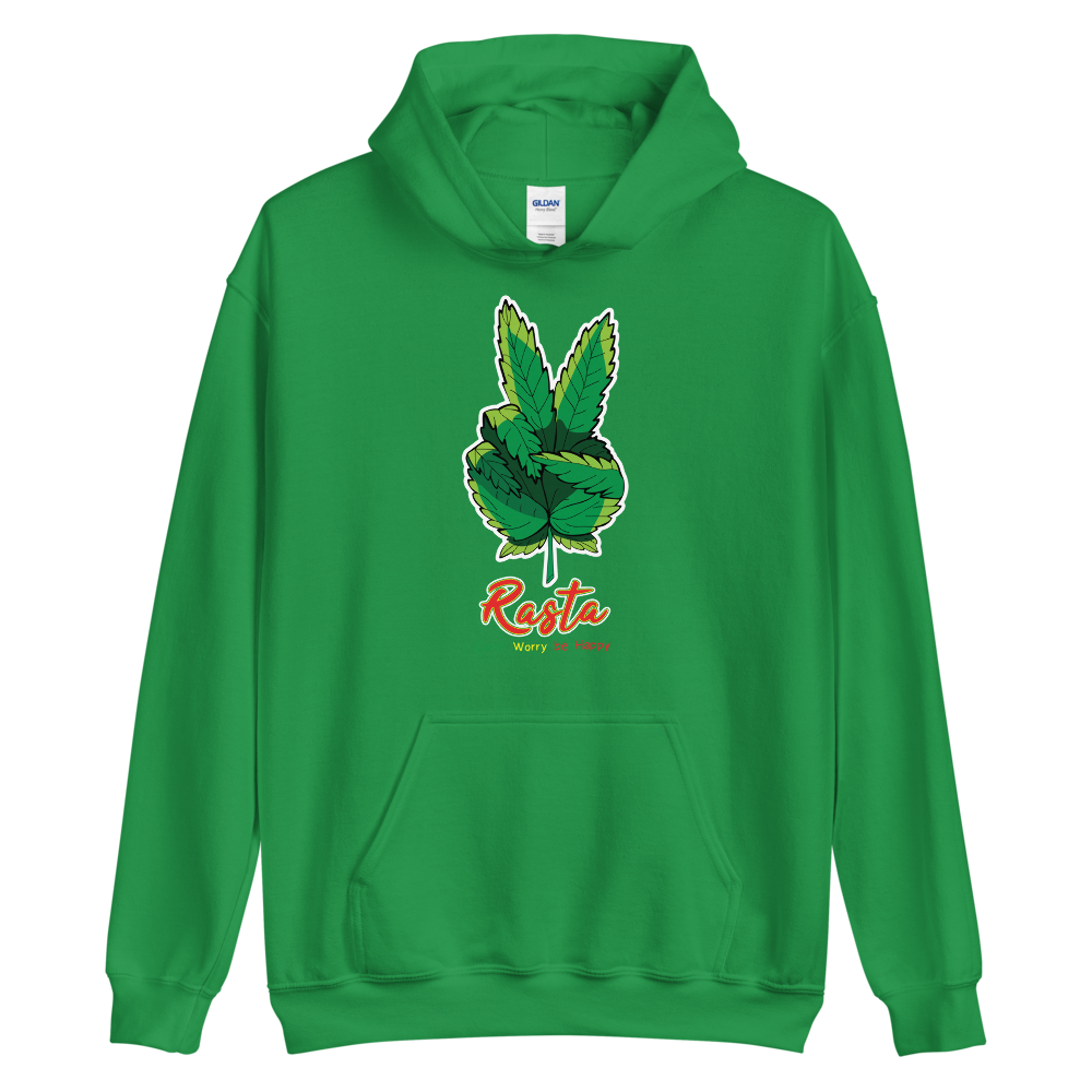 RASTA DONT WORRY BE HAPPY Hoodie