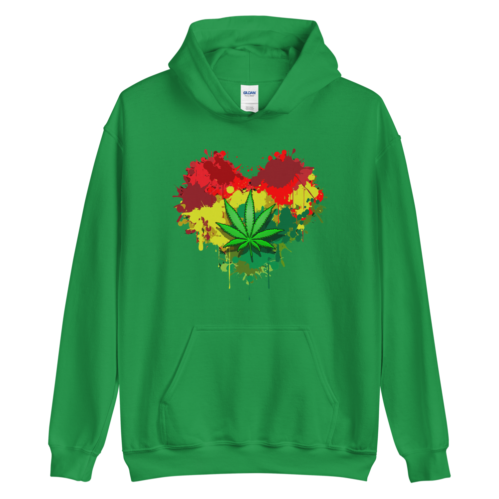 RASTAFARI HEART Hoodie