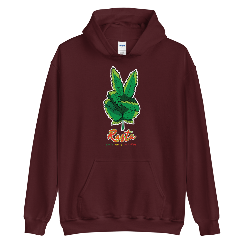 RASTA DONT WORRY BE HAPPY Hoodie