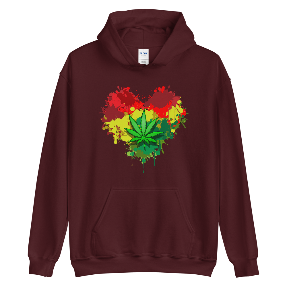 RASTAFARI HEART Hoodie