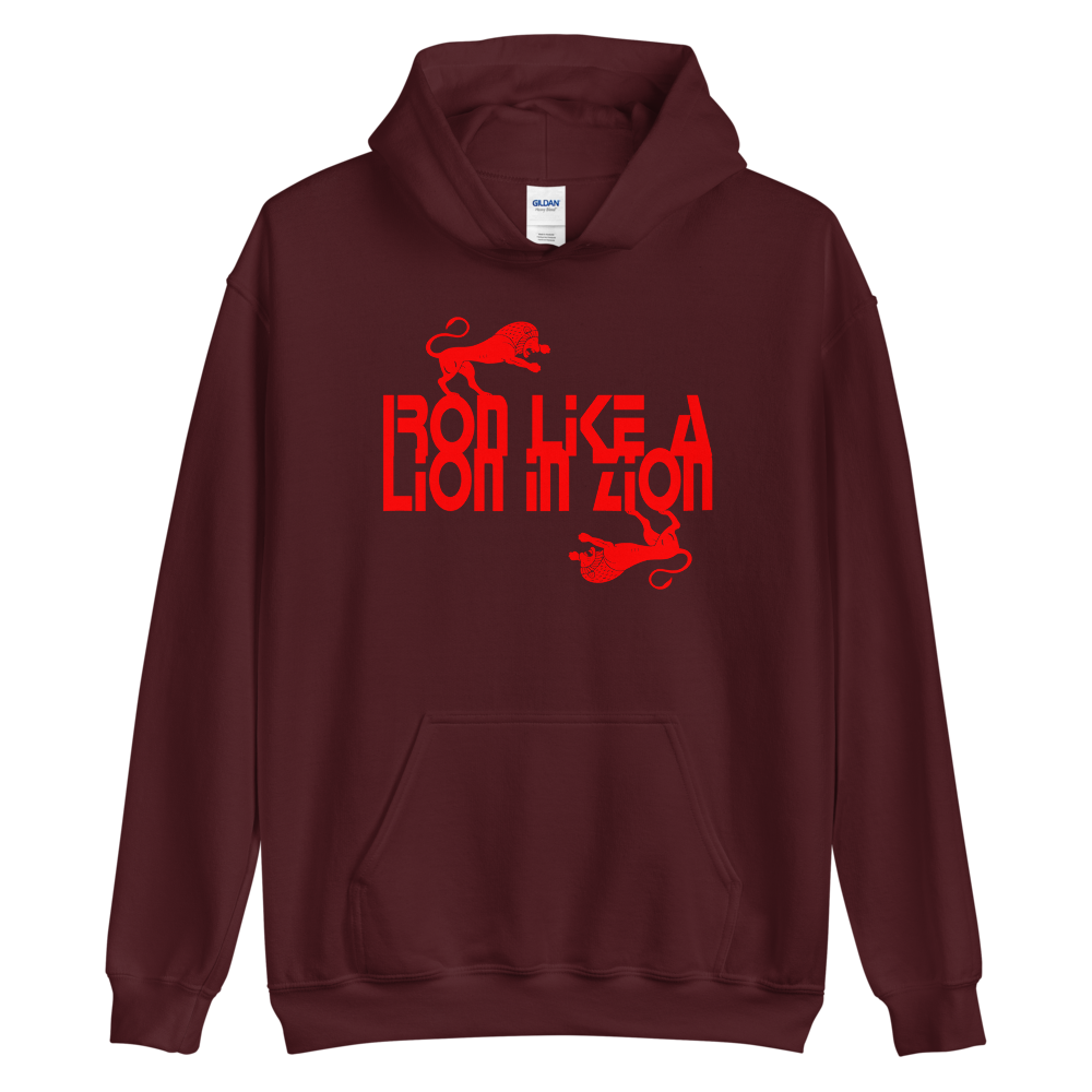 IRON LIKE A LION IN ZION Hoodie