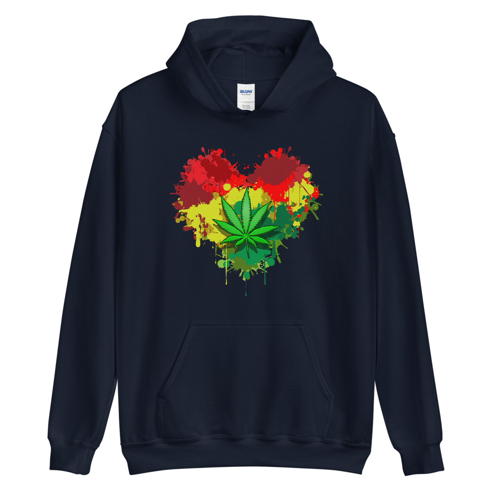 RASTAFARI HEART Hoodie