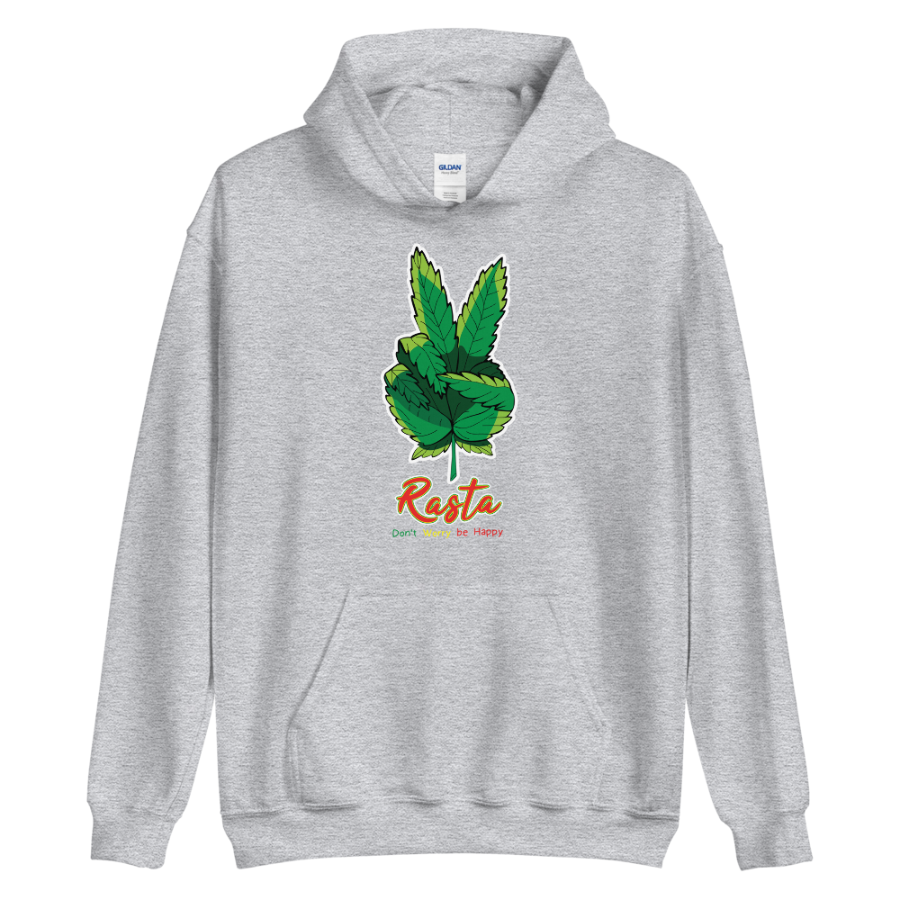 RASTA DONT WORRY BE HAPPY Hoodie